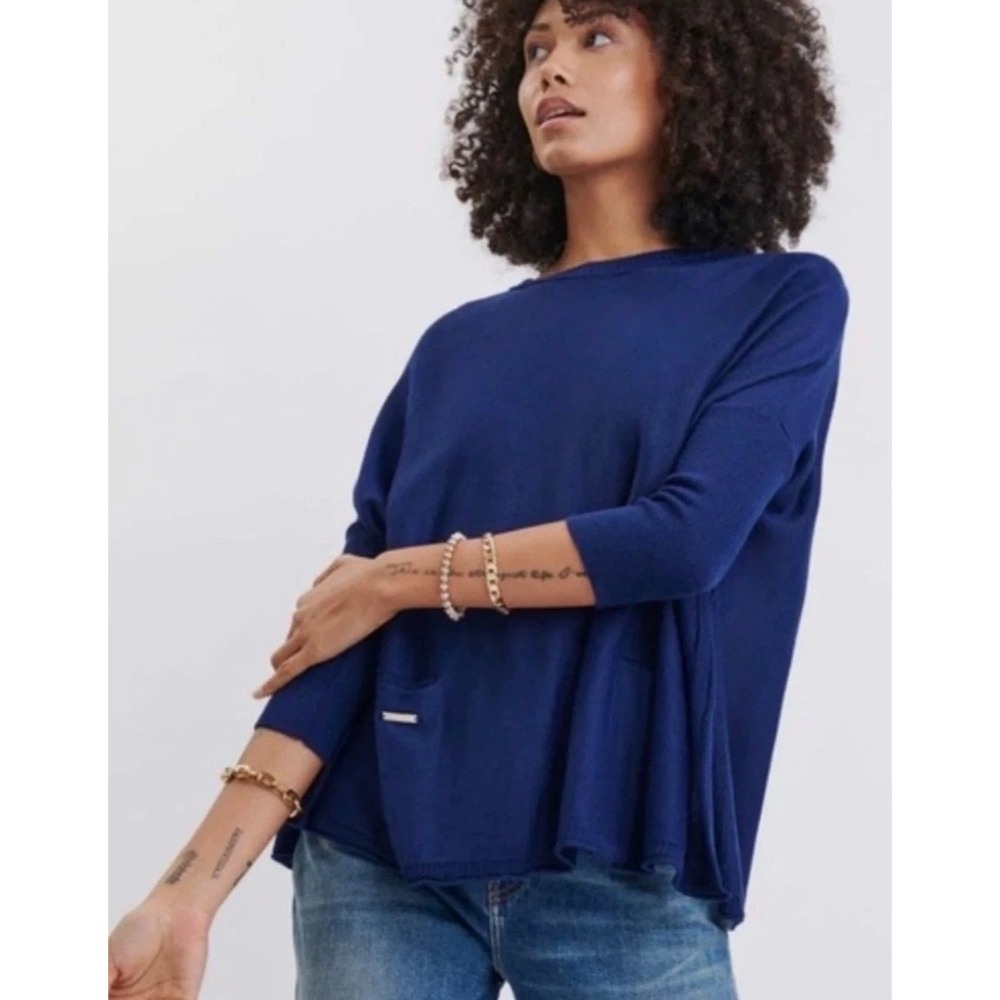 MERSEA Catalina Sweater OS One Size Oversized Travel Lightweight Preppy Relaxed